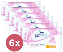 Linteo Baby Soft & cream nedves törlőkendő 24 db