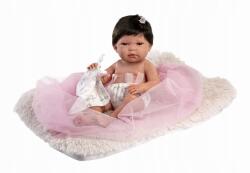 Llorens játékbaba Nica con cojin rosa 73804 40cm (4-73804)