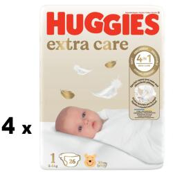 Huggies Pelenka Huggies Extra Care Newborn Méret 1 104 db (5029054217580)