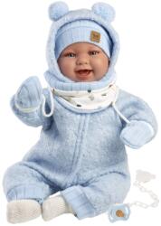 Llorens 84479 New Born valósághű panenka miminko se zvuky a měkkým (4-84479)