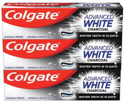 Colgate Advanced White Fehérítő Fogkrém Aktív Szénnel 3db (8590232000760)