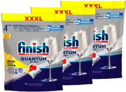 Finish Quantum All in 1 mosogatógép kapszula Lemon Sparkle 180 db