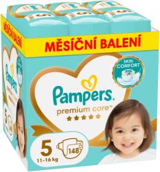 Pampers Premium Care Pampers pelenkák 5 148 db-os méret (8006540855973)
