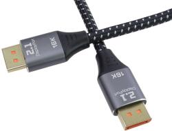 PremiumCord DisplayPort 2.1 kábel, 16K@60Hz, 8K@120Hz, 4K@240Hz, 165Hz, (kport11-01)