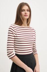 Tommy Hilfiger pamut hosszúujjú bézs, WW0WW40589 - bézs XS - answear - 15 990 Ft
