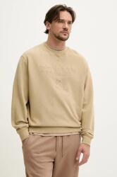 Tommy Hilfiger pamut melegítőfelső bézs, férfi, nyomott mintás, DM0DM20827 - bézs L