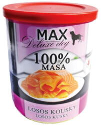 FALCO Max deluxe konzerv kutyáknak lazacdarabokkal 6x400g