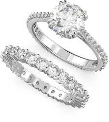 Swarovski gyűrű készlet STILLA 2 db 5649216 - ezüst 52