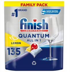 Finish Mosogatógép kapszula Quantum All-in-1 Lemon 135db (3258439)