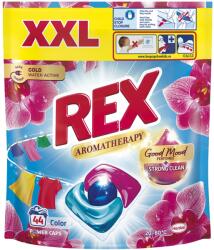 REX Mosókapszula, 44 mosás, színes ruhákhoz, virágillatú (9000101802313)