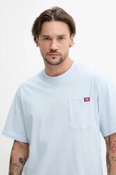 Dickies pamut póló férfi, sima, DK0A4YFCK541 - kék M