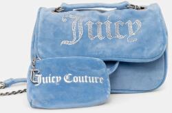 Juicy Couture bársony kézitáska Kimberly BEJQL8762WPO - kék Univerzális méret