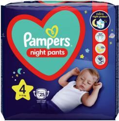Pampers Pelenkanadrág Pampers Night Méret 4 100 db