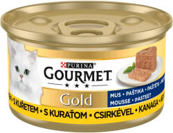 Gourmet Macskaeledel Gourmet Gold Csirke mousse 85g 12db