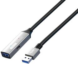 PremiumCord Usb 3.2 átjátszó és hosszabbító kábel dugasz-aljzat, 5Gbps (ku3rep10al)