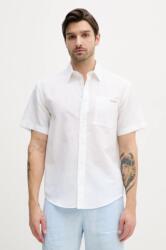 Calvin Klein len ing férfi, galléros, fehér, regular, J30J327296 - fehér M