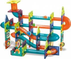  Mágneses építőkockák Teddies Teddies Magnetická stavebnice 96 ks 96 db (8592190855987)