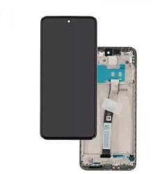 Xiaomi Redmi Note 10 5G/Note 10T/Poco M3 Pro 5G, LCD kijelző érintőplexivel és előlap kerettel, szürke, LCD kijelző érintőplexivel és előlapkerettel, szürke (5600020K1900) (SERVICE PACK) (GYÁRI)