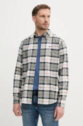 Barbour ing Lewis Tailored Shirt férfi, galléros, szürke, regular, MSH5070 - szürke XXL