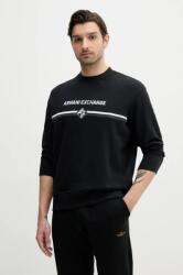 Giorgio Armani pamut melegítőfelső sötétkék, férfi, nyomott mintás, XM000226 AF12656 - sötétkék XL