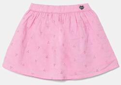 GUESS gyerek pamut szoknya rózsaszín, mini, harang alakú, K5GD11 WH710 - rózsaszín 96-104