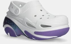 Crocs papucs Bubble Crush Reflector Clog fehér, női, platformos, 210743 - fehér Női 41/42
