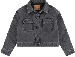 Levi's gyerek farmerkabát QUILTED TRUCKER JACKET szürke, 3EL097 - szürke 110