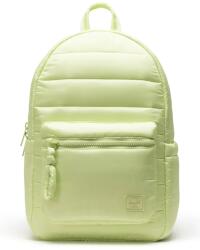 Herschel hátizsák Settlement Backpack zöld, nagy, sima, 11421-06561-OS - zöld Univerzális méret