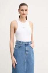 Pepe Jeans top MARIAN fehér, PL506035 - fehér XS