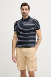 Tommy Hilfiger pamut póló sötétkék, férfi, sima, MW0MW39994 - sötétkék M