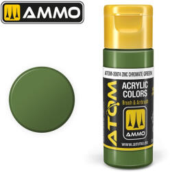 AMMO by MIG Jimenez ATOM COLOR Zinc Chromate Green 20ml