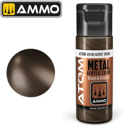 AMMO by MIG Jimenez ATOM METALLIC Burnt Iron 20ml