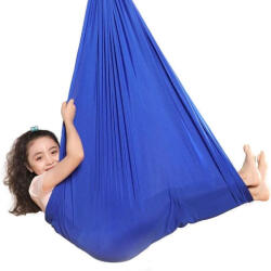 OBRALIX Hamac elastic, leagan copii, pentru terapie, kit complet, maxim 99 kg, bleumarin (P038-015-0)