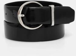 Calvin Klein bőr öv fekete, női, K60K612862 - fekete 90