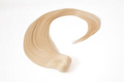 HairExtensionShop Prémium Tresszelt Póthaj Hajhosszabbításhoz Hamvas Világos Platinaszőke Színben 70cm (Szín #60ASH) (VW7060ASH)