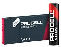 Duracell Mikro elem ipari 1.5V alkáli-mangán LR03 Micro(AAA/R03) MN2400 Procell Intense DURACELL - AAAPROIP10