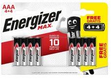 Energizer Mikro elem AAA 1.5V alkáli-mangán LR 03 Micro(AAA/R03) MN2400 Max Energizer - E301530900M