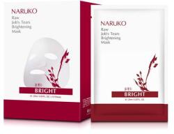 Narüko NARÜKO pórusösszehúzó és folthalványító fátyolmaszk vörös árpával (1 doboz - 10x25ml)