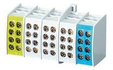 Hensel Fővezetéki leágazókapocs 80A szürke 3x(4x25mm2) kék 4x25mm2 zöld 4x25mm2 5-pólus Hensel - 2600137