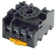 Omron Reléfoglalat MKS-3-hoz csavaros DIN (kalap)sín 35mm 11-tűs PF113A-E OMRON - 333397