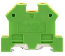 CONTA-CLIP Földelő sorkapocs TS35 1-szintes 0, 2-4mm2 zöld-sárga csavaros csavaros SL 4/35 GNYE CONTA-CLIP - 1212.2
