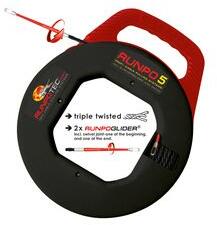 RUNPOTEC Behúzószál Runpogleiter fejjel 5.3mm/ 30m védőcső-hoz RUNPO 5 RUNPOTEC - 10014