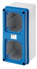 GEWISS Szerelvénydoboz falonkívüli 16-32A CEE dugaljhoz műanyag 120mm x 280mm-hossz 92mm IP55 IB GEWISS - GW66741N