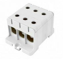 Pollmann Univerzális sorkapocs szürke 16-95mm2Cu/Alu 1P csavaros 6csatl. />25 mm2 UK 95/3 A Pollmann - 2090307