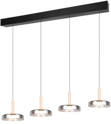 TRIO T354910432 LED mennyezeti függőlámpa CELESTE | 4x7, 5W integrált LED forrás | 4x750lm | 3000K