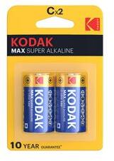 Kodak Baby elem C 1.5V alkáli-mangán LR14 Baby(C/R14) MN1400 Max Super KODAK - CMAXB2