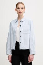 Barbour pamut ing June női, galléros, relaxed, LOS0070BL23 - kék 42