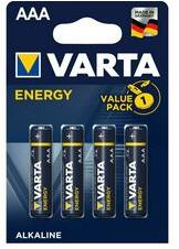VARTA Mikro elem AAA 1.5V alkáli-mangán Micro(AAA/R03) MN2400 Energy VARTA (fehér) - 4 103 229 414