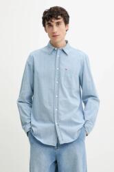 HUGO BOSS pamut ing férfi, galléros, regular, 50539312 - kék S
