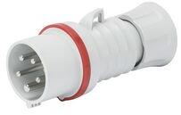 Gewiss Ipari dugvilla lengő 3P+E 16A 380-415V(50+60Hz) piros IP44 műanyag csavaros IEC309HP GEWISS - GW60008H